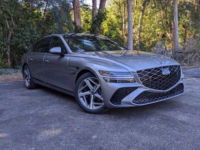 new 2025 Genesis G80 car, priced at $71,880