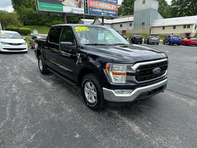 used 2021 Ford F-150 car, priced at $27,700