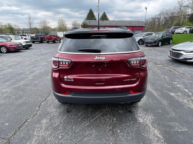 used 2021 Jeep Compass car, priced at $21,200