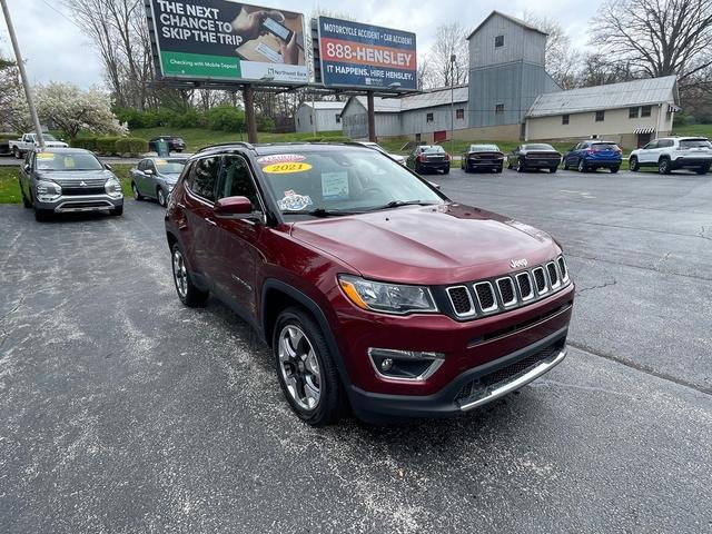 used 2021 Jeep Compass car, priced at $21,200