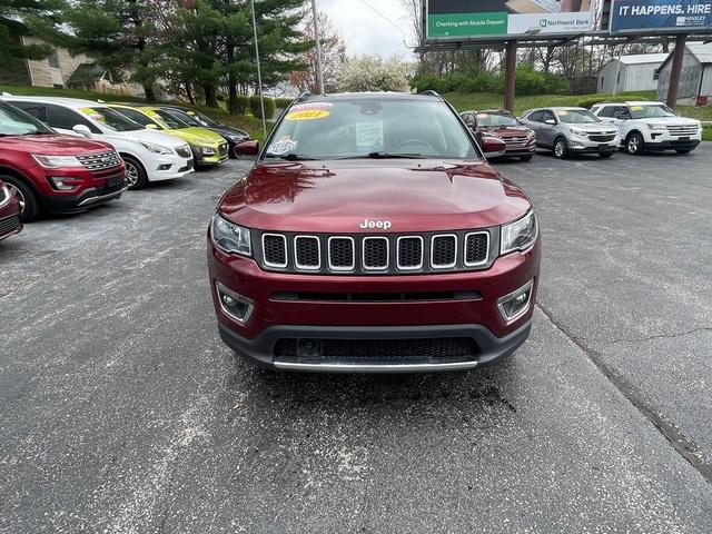 used 2021 Jeep Compass car, priced at $21,200