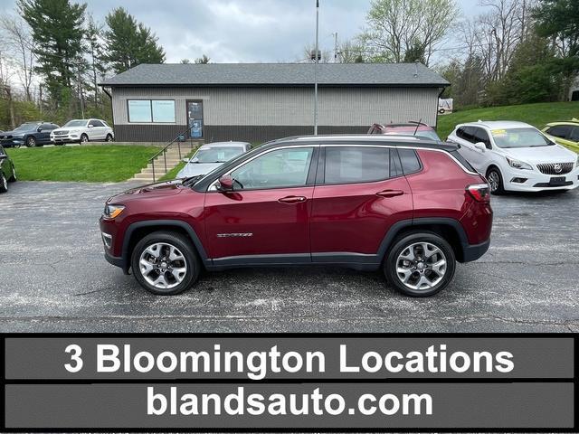used 2021 Jeep Compass car, priced at $21,200