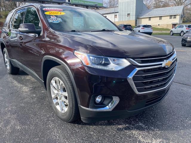 used 2021 Chevrolet Traverse car, priced at $25,600