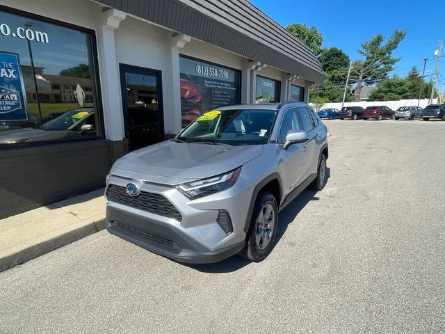 used 2022 Toyota RAV4 Hybrid car, priced at $27,600