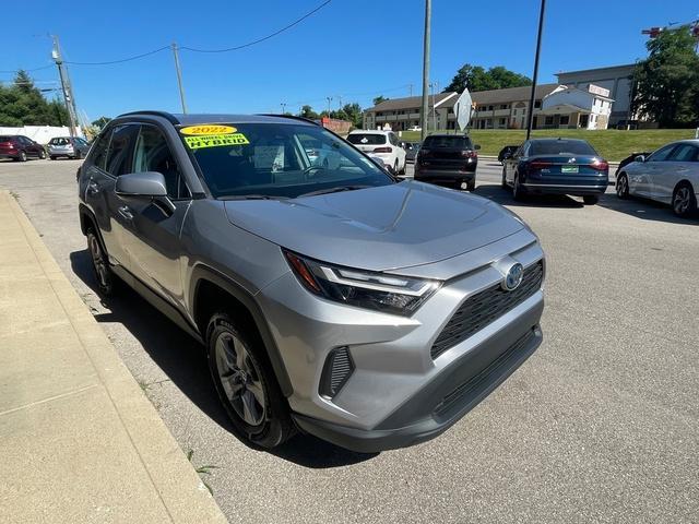 used 2022 Toyota RAV4 Hybrid car, priced at $27,600