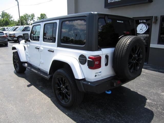 used 2022 Jeep Wrangler Unlimited 4xe car, priced at $29,355