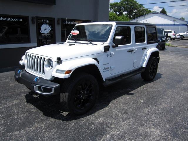 used 2022 Jeep Wrangler Unlimited 4xe car, priced at $29,355