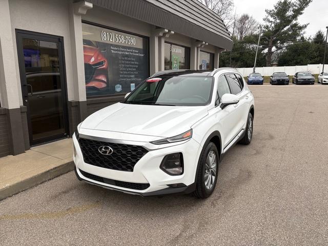 used 2019 Hyundai Santa Fe car, priced at $19,000