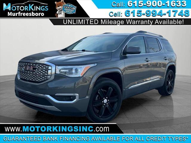 used 2018 GMC Acadia car, priced at $21,995