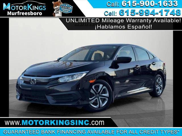 used 2016 Honda Civic car, priced at $11,995