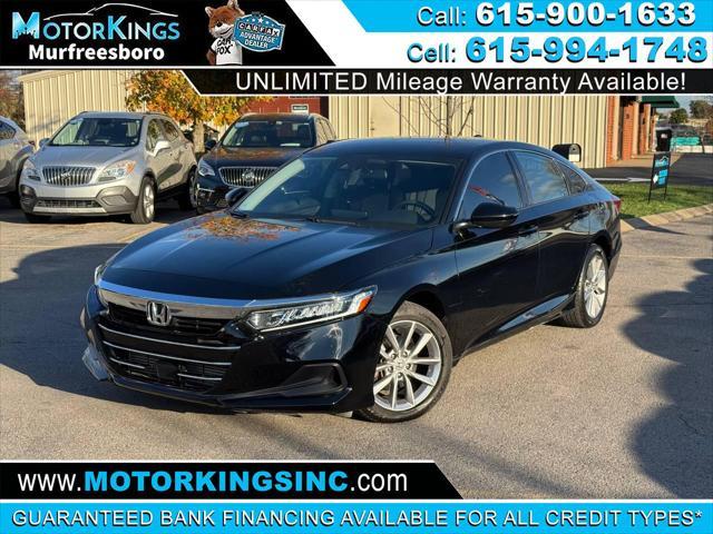 used 2021 Honda Accord car, priced at $23,400