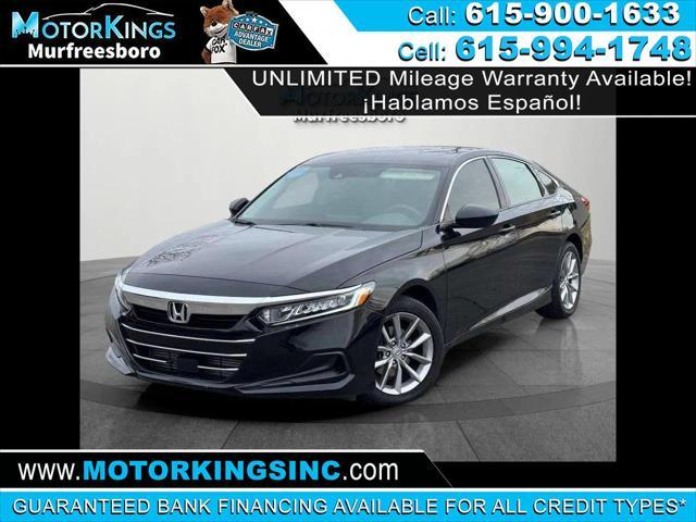 used 2021 Honda Accord car, priced at $21,995