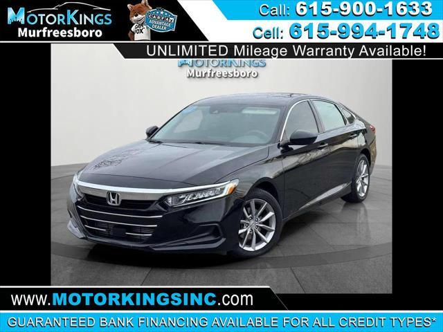 used 2021 Honda Accord car, priced at $20,995