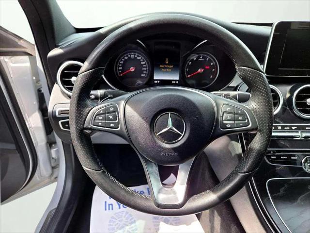 used 2018 Mercedes-Benz C-Class car, priced at $14,995