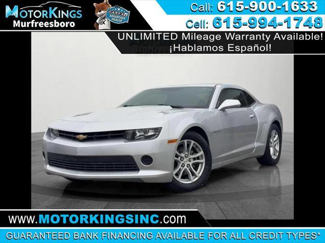 used 2015 Chevrolet Camaro car, priced at $13,995