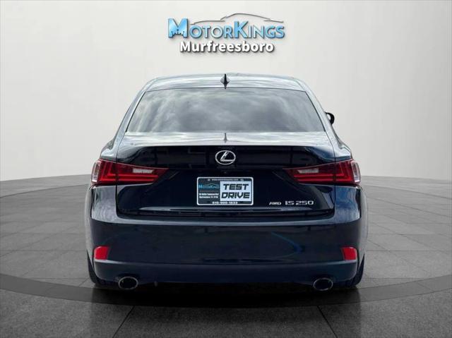 used 2014 Lexus IS 250 car, priced at $13,995