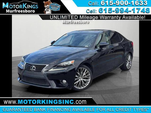 used 2014 Lexus IS 250 car, priced at $13,995