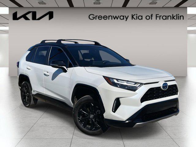 used 2022 Toyota RAV4 Hybrid car, priced at $34,128