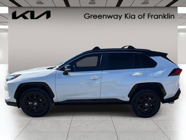 used 2022 Toyota RAV4 Hybrid car, priced at $34,128