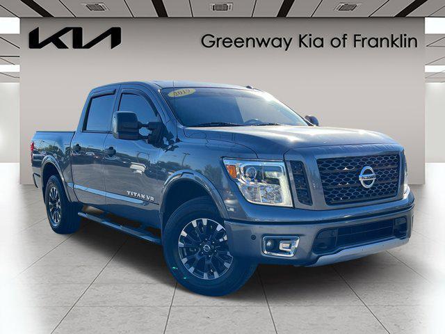 used 2019 Nissan Titan car, priced at $27,397