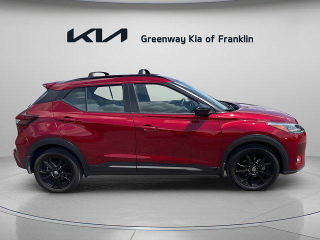 used 2021 Nissan Kicks car, priced at $19,000