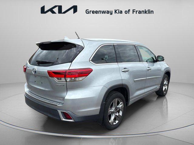 used 2017 Toyota Highlander Hybrid car, priced at $20,500