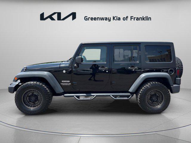 used 2016 Jeep Wrangler Unlimited car, priced at $17,600