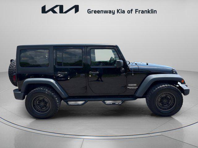 used 2016 Jeep Wrangler Unlimited car, priced at $17,600