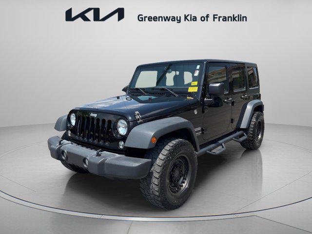 used 2016 Jeep Wrangler Unlimited car, priced at $17,600