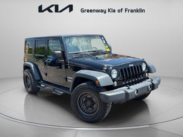 used 2016 Jeep Wrangler Unlimited car, priced at $17,600