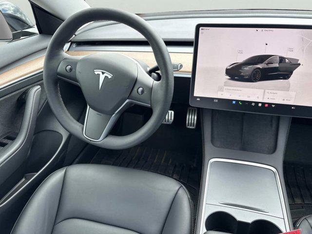 used 2022 Tesla Model 3 car, priced at $30,500