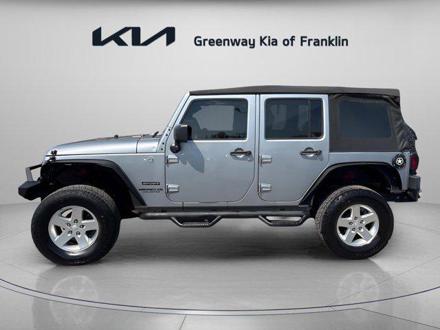 used 2014 Jeep Wrangler Unlimited car, priced at $16,400