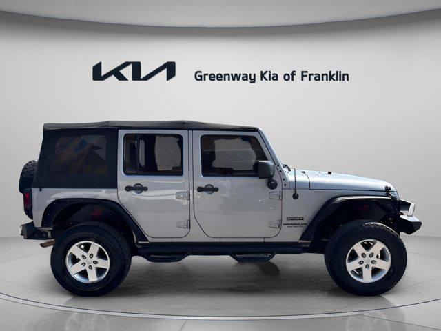 used 2014 Jeep Wrangler Unlimited car, priced at $16,400