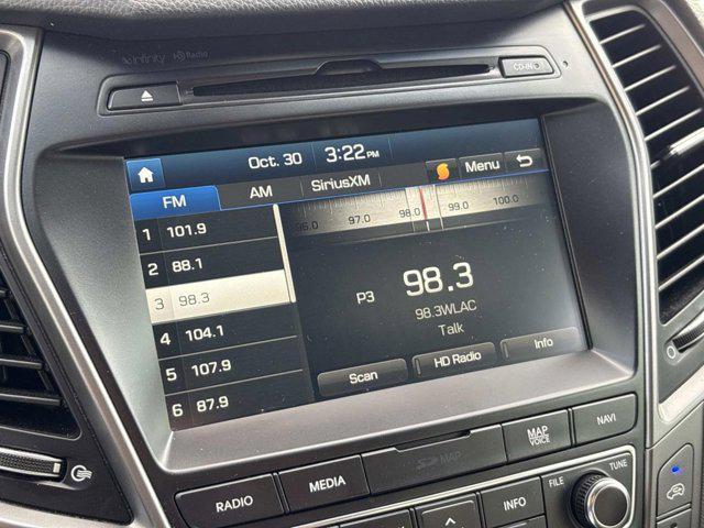 used 2017 Hyundai Santa Fe car, priced at $13,600