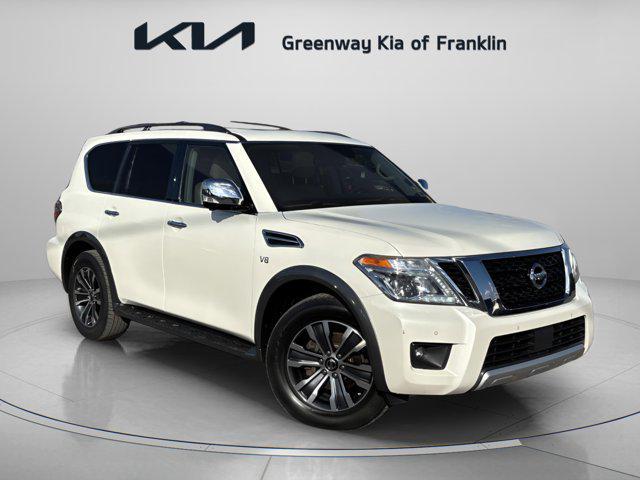 used 2018 Nissan Armada car, priced at $18,000