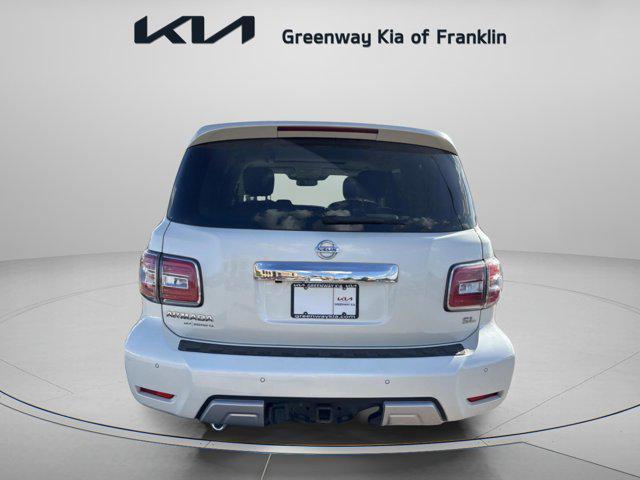 used 2018 Nissan Armada car, priced at $18,000