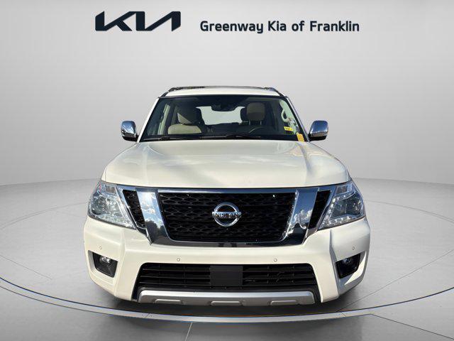 used 2018 Nissan Armada car, priced at $18,000