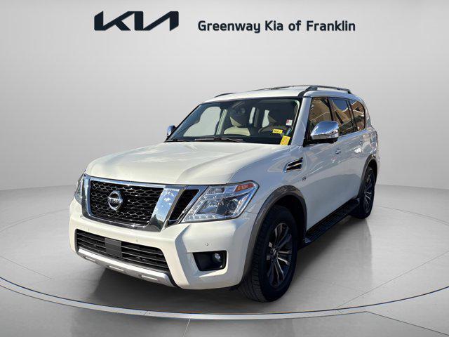 used 2018 Nissan Armada car, priced at $18,000