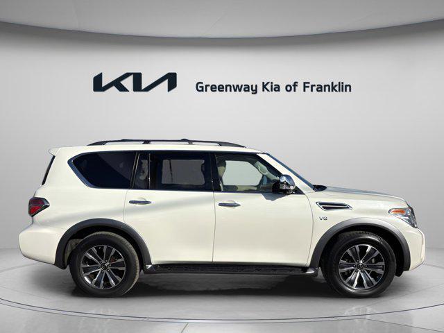 used 2018 Nissan Armada car, priced at $18,000