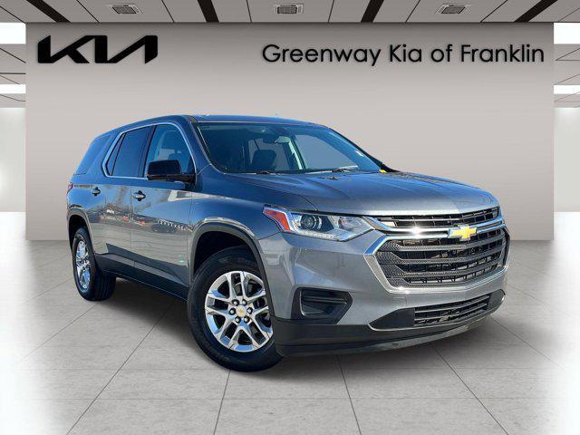 used 2020 Chevrolet Traverse car, priced at $19,967