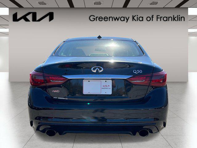 used 2019 INFINITI Q50 car, priced at $22,504