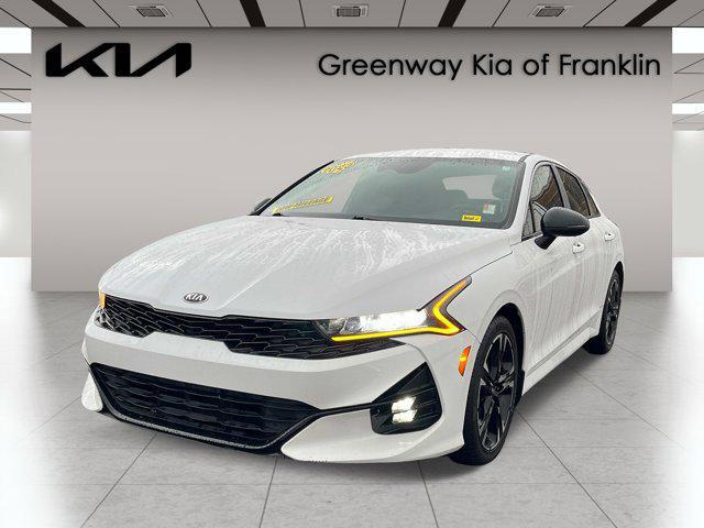 used 2021 Kia K5 car, priced at $18,874