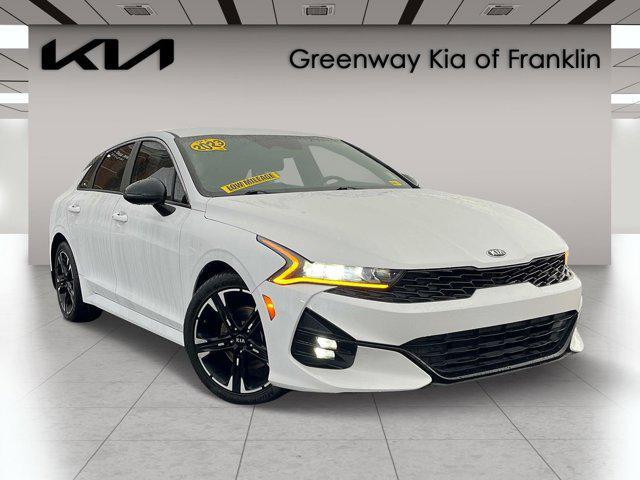 used 2021 Kia K5 car, priced at $18,874