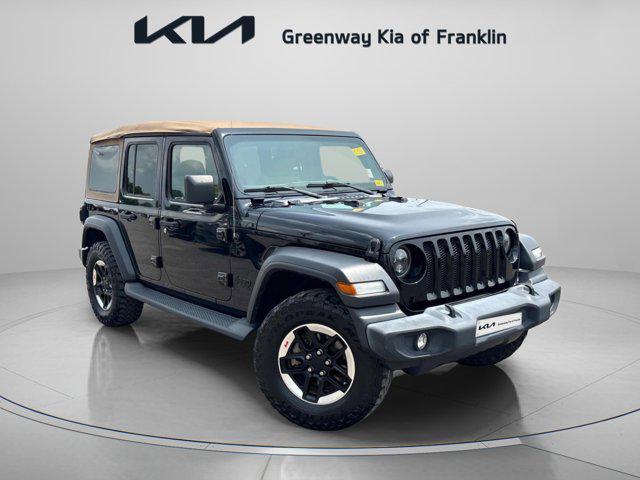 used 2020 Jeep Wrangler Unlimited car, priced at $25,700
