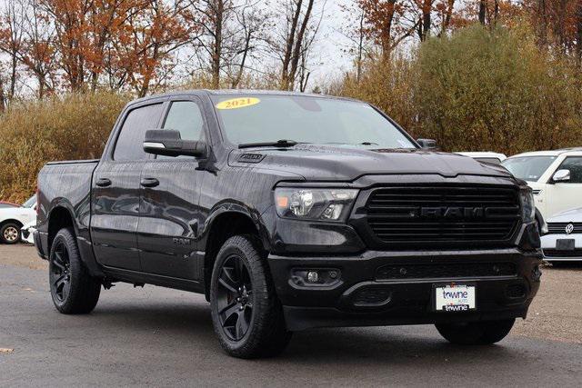 used 2021 Ram 1500 car, priced at $34,444