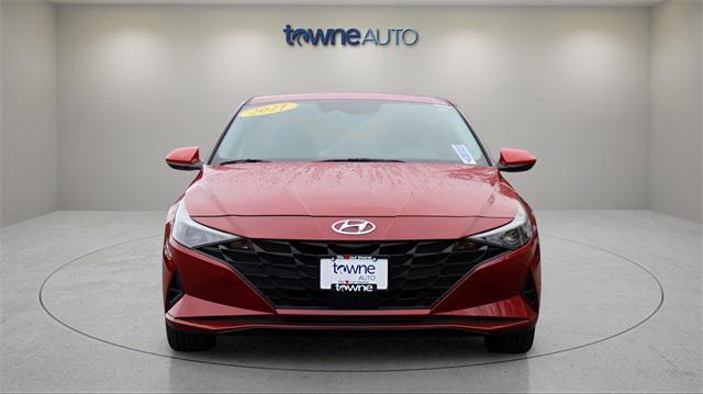 used 2021 Hyundai Elantra car, priced at $17,500