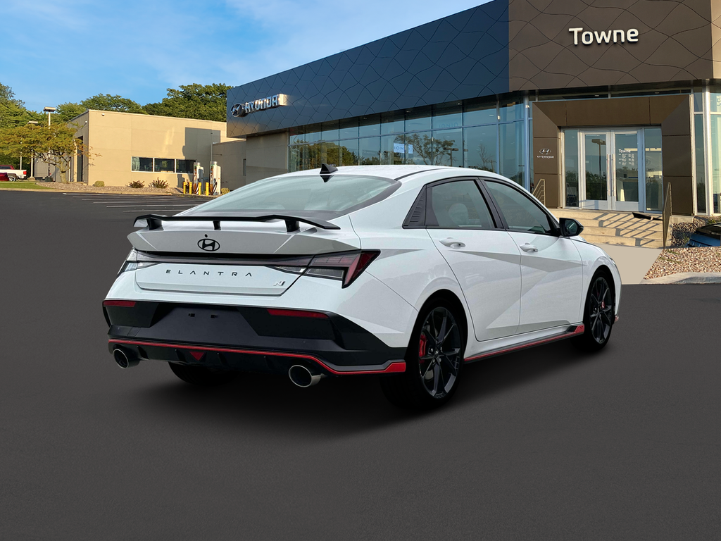 new 2025 Hyundai ELANTRA N car, priced at $37,200