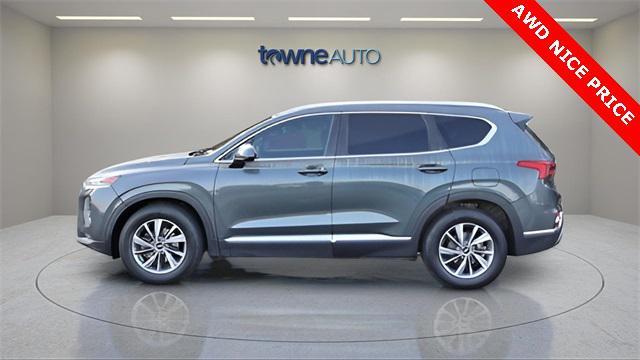 used 2020 Hyundai Santa Fe car, priced at $17,449
