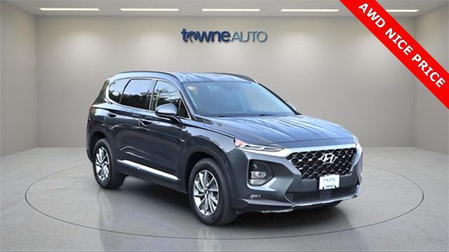 used 2020 Hyundai Santa Fe car, priced at $17,449
