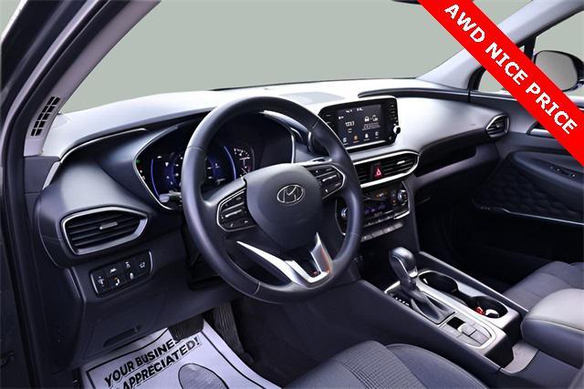 used 2020 Hyundai Santa Fe car, priced at $17,449